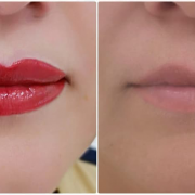 tecnica de lush para microblading de labios, micropigmentacion de labios aspecto natural en bogota